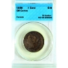 Image 1 : ERROR! 1-cent 1858 Off Centre CCCS G6