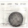 Image 1 : 50-cent 1909 ICCS EF40
