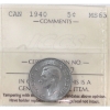 Image 1 : 5-cent 1940 ICCS MS65