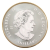 Image 2 : 1oz 2024 $5 Canada's Autumn Beauty SML .9999 Fine Silver with Selective Gold Plating (Tax Exempt)