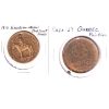 Image 1 : Expo 67 Quebec Pavilion Montreal Medal & 1910 Excelsior Boy Scout Shoes Good Luck Medallion. 2pcs.