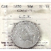 Image 1 : 50-cent 1870 LCW ICCS VF30