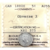 Image 1 : 5-cent 1880H Obverse 3 ICCS AU55