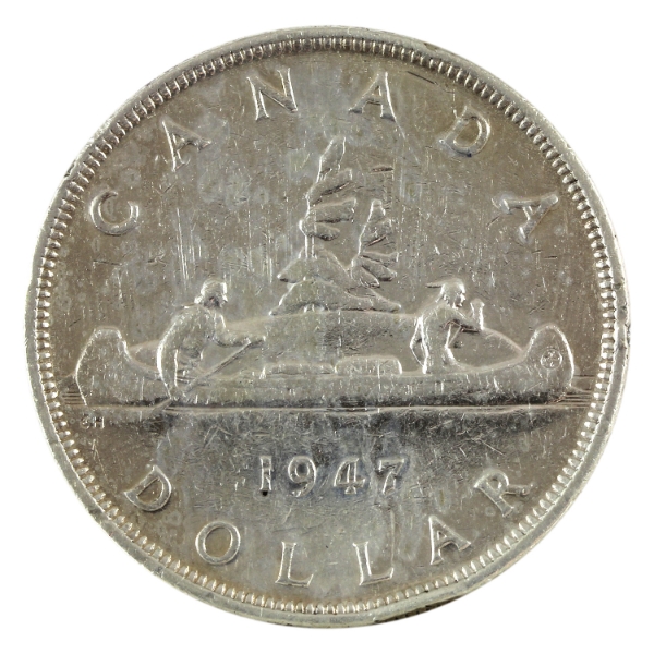Silver $1 1947 VF 