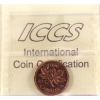 Image 2 : 1-cent 1957 ICCS PL66 Red Cameo