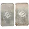 Image 2 : 2x 1oz Williams Manufacturers Refining Vintage .999 Silver Bars. 2pcs. (Tax Exempt)