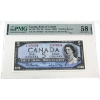 Image 1 : BC-39b 1954 $5 Modified Portrait PMG CUNC58 EPQ Beattie-Rasminsky SN: Z/C1074694