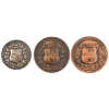Image 1 : Toronto Public School Board Good Conduct Medallions. 3pcs.