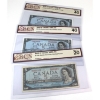 3x 1954 $5 Modified Portrait BCS VF20 to EF40. 3pcs. 