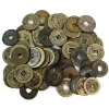 Image 1 : Estate Lot of 70x Chinese Cash Coins. 