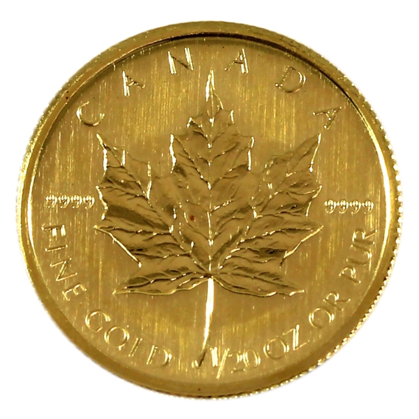 1/20oz 2008 $1 GML .9999 Fine Gold Coin (Tax Exempt)