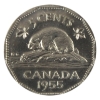 Image 2 : 5-cent 1955 ICCS PL65 Ultra Heavy Cameo
