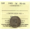 Image 1 : 5-cent 1985 ICCS MS66
