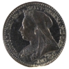Image 5 : Great Britain Maundy Set 1901 Queen Victoria 4pc Sterling Silver in Original Case