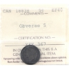 Image 1 : 5-cent 1883H Obverse 5 ICCS EF40