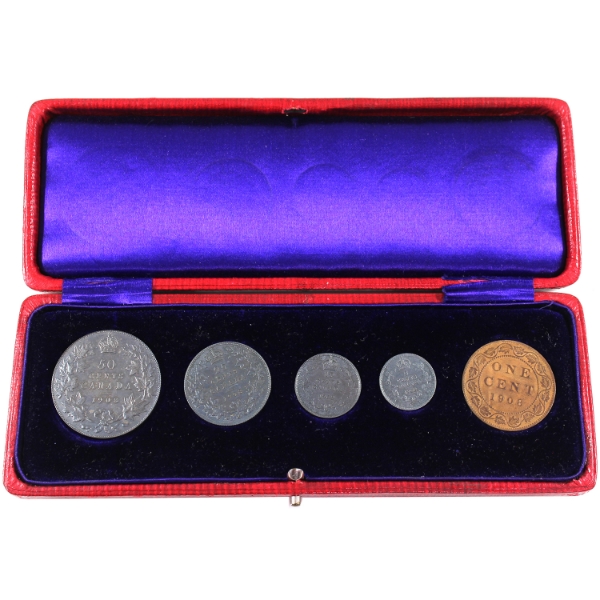 1908 Specimen Set in Original Case