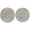 Image 2 : 2x 1oz New Zealand 2021 $1 20th Ann. Lord of the Rings: Boromir & Gandalf .999 Fine Silver. 2pcs
