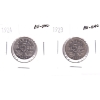 Image 1 : 5-cent 1923 & 1924 AU-UNC. 2pcs