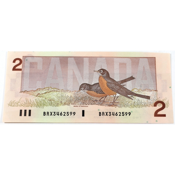 BC-55cA 1986 $2 Bonin-Thiessen Replacement SN:BRX3462599