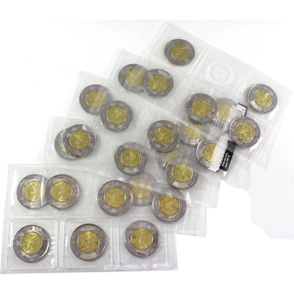 Group Lot of 5x 2014 $2 "Wait for Me, Daddy" 5-coin Circulation Packs. 5pcs
