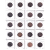 Image 1 : Lot of 28x Large Cents 1876-1901 in Plastic Sheets. 28pcs