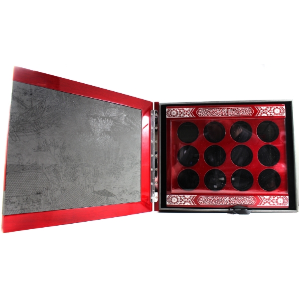 *EMPTY RCM 2010-2021 $15 Silver Classic Zodiac Deluxe Display Case