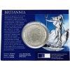 Image 2 : Great Britain Silver 2002 2 Pound Standing Britannia Coin (Tax Exempt)