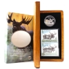 Image 1 : 2004 $5 Majestic Moose Coin and Stamp Set (Tax Exempt)