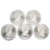 Image 2 : 3/4oz Canada 2015 $2 Grey Wolf .9999 Silver Coin. 6 pcs. (Tax Exempt)