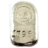 Image 2 : 2oz Monarch Precious Metals R.I.P. Zombie Hand .999 Fine Silver Tombstone (Tax Exempt)