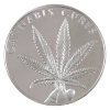 Image 1 : 1oz Silver Shield 2016 Cannabis Cures .999 Fine Silver Round w/ COA & Box (Tax Exempt)