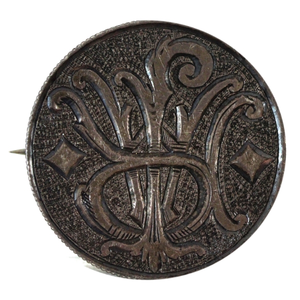 Love Token Pin Struck on Canadian Victorian Coin