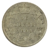 Image 1 : 10-cent 1891 22 Leaves F (Scratched)