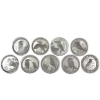 Image 1 : 9x 1oz Australia 2011-2022 $1 Kookaburra .9999 Fine Silver. 9pcs (Tax Exempt)