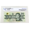 Image 1 : BC-58d 1991 $20 CCGS Choice UNC64 Knight-Dodge SN:EWP9339808