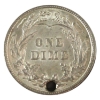 Image 1 : USA 1902 10-cent AU-UNC (Hole)