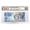 Image 1 : RADAR BC-67a-N1-iii 2006 $5 4 digit RADAR BCS Gem UNC65 Original Jenkins-Dodge, Printed in 2006