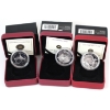 Image 1 : 2008-2011 Commemorative Proof Silver Dollars from RCM. 3pcs.