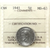 Image 1 : 5-cent 1941 ICCS MS63