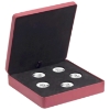 Image 1 : 2008-2009 $15 Vignettes of Royalty Sterling Silver 5-Coin Set