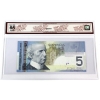 Image 2 : RADAR BC-67a-N1-iii 2006 $5 4 digit RADAR BCS Gem UNC65 Original Jenkins-Dodge, Printed in 2006