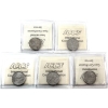 Image 2 : 25-cent 2007 Olympic: Biathlon, Wheelchair Curling, Alpine Skiing, Hockey & Curling ICCS MS65. 5pcs
