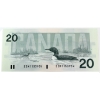 Image 1 : BC-58b 1991 $20 CUNC Bonin-Thiessen SN:ESM1153954