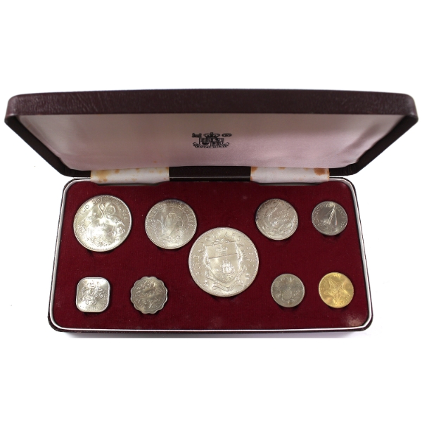 Bahama Islands 1966 9-Coin Set