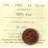 Image 1 : 1-cent 1954 NSF ICCS PL66 Red