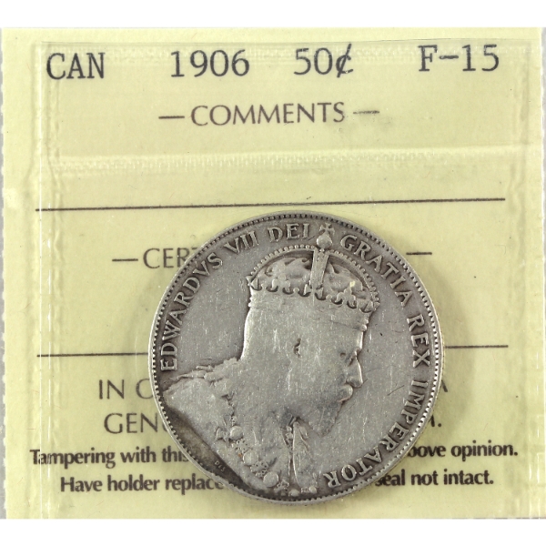 50-cent 1906 ICCS F15