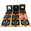 Image 1 : 1979-1982 Bulk Collection of Years Sets in Deluxe Wooden & Leather Cases. 9pcs. 