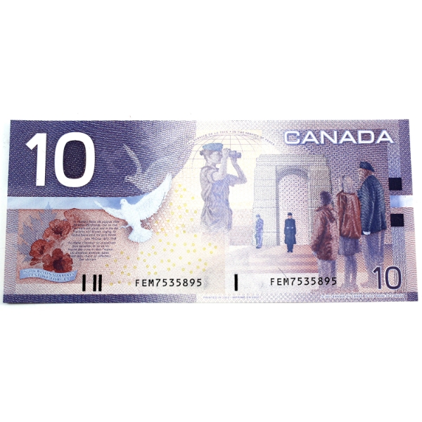 BC-63b 2002 $10 *FEM Replacement UNC or better Knight-Dodge SN:FEM7535895
