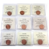 Image 2 : 1-cent 1990, 1991, 1992, 1993, 1994, 1995, 1997, 1998 & 1999 ICCS MS66 Red. 9pcs