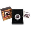 Image 1 : Tuvalu 2013 Tasmanian Devil Endangered Series 1oz .999 Silver Proof Coin Struck by The Perth Mint